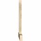Ekena Millwork Portland Rough Sawn Timber Gable Bracket, Douglas Fir, 48"W x 32"H x 2"D x 4"F, 16/12 Pitch GBW048X32X0204POR00RDF - alternate 3